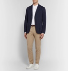 NN07 - Noho Slim-Fit Cotton and Linen-Blend Trousers - Men - Beige