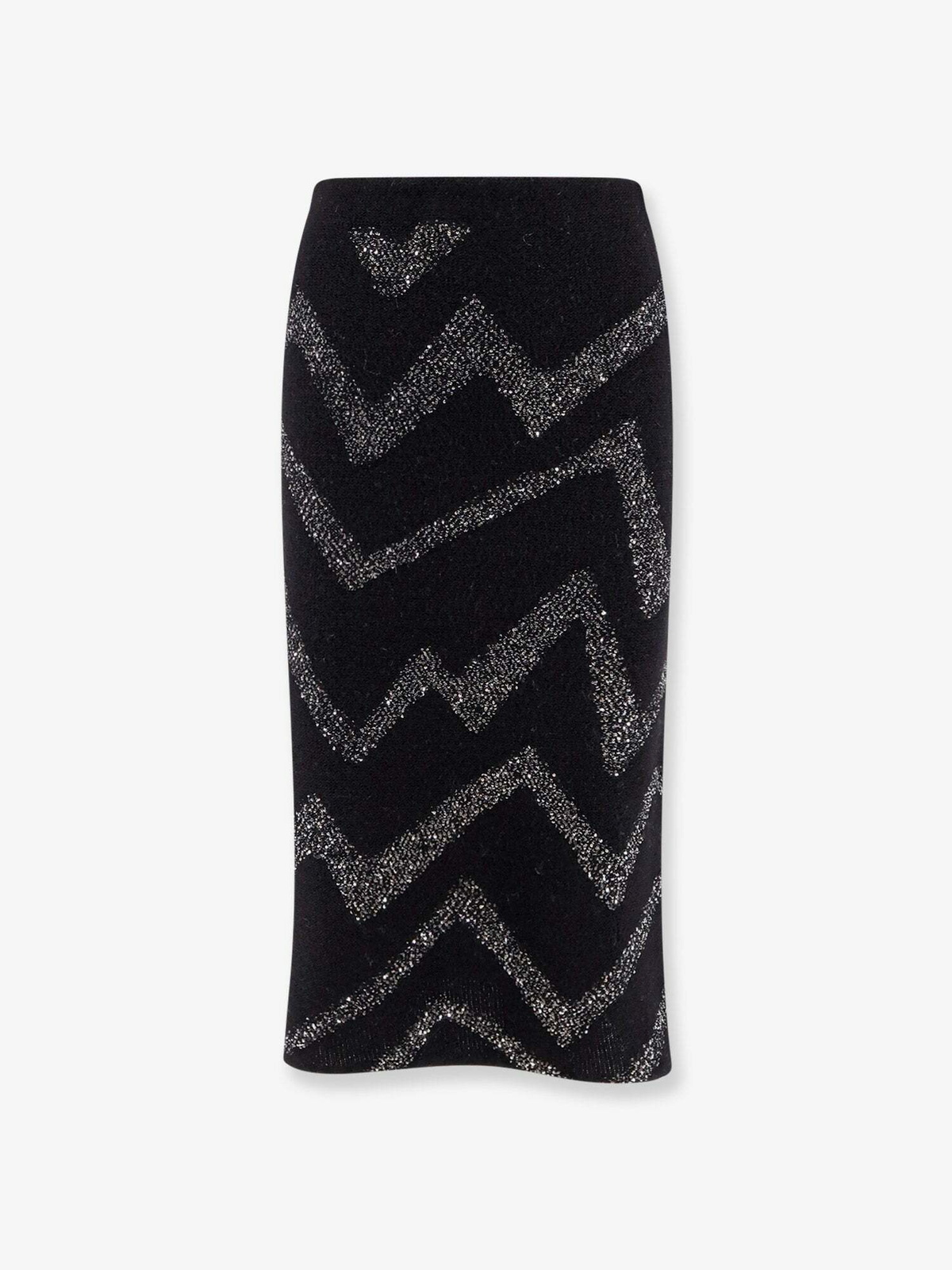 Nude Skirt Black Womens