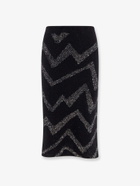 Nude Skirt Black Womens
