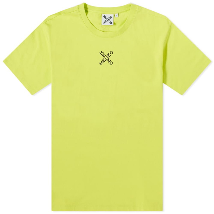Photo: Kenzo Men's Sport X Logo T-Shirt in Pistache