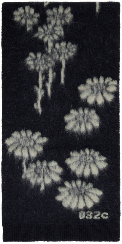 Photo: 032c Black Melting Daisies Scarf