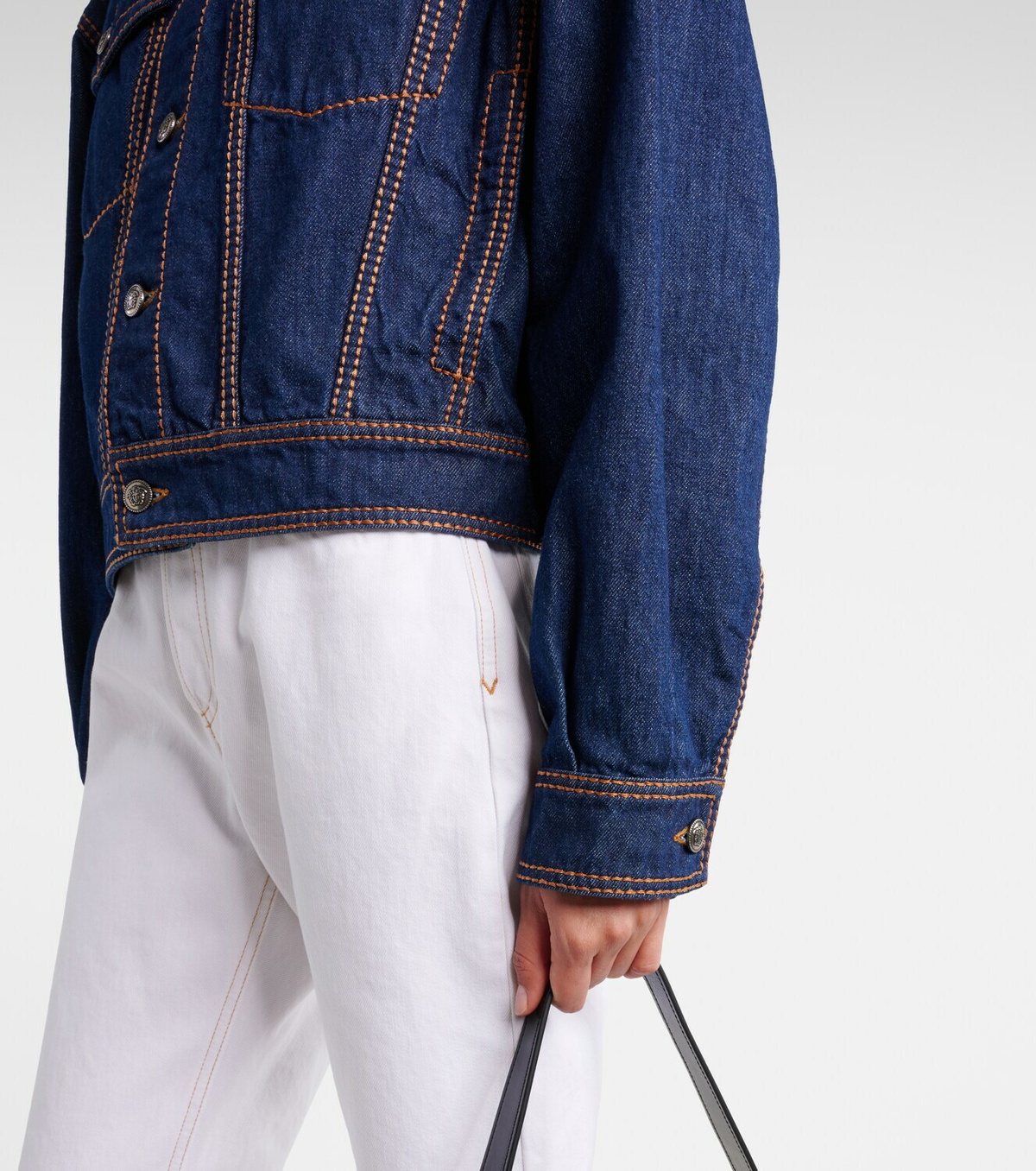 Versace Medusa denim jacket