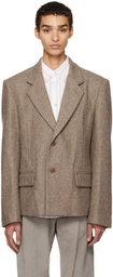 Maryam Nassir Zadeh Tan Beacon Blazer