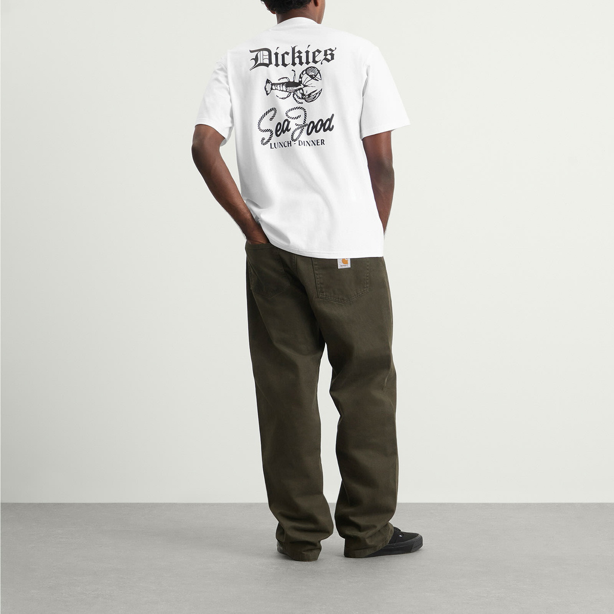 Dickies Men's Diner T-Shirt in White