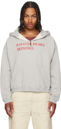Enfants Riches Déprimés Gray Classic Logo Hoodie