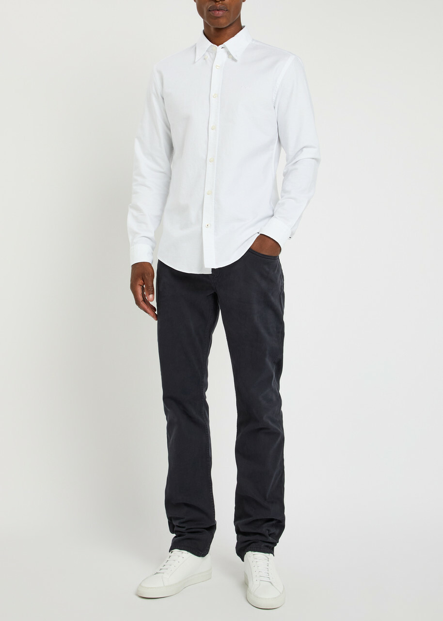 7 For All Mankind The Straight Jeans Navy