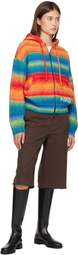 Andersson Bell Orange & Blue Multi Gradient Hoodie