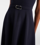 Safiyaa Ginny crêpe cocktail dress