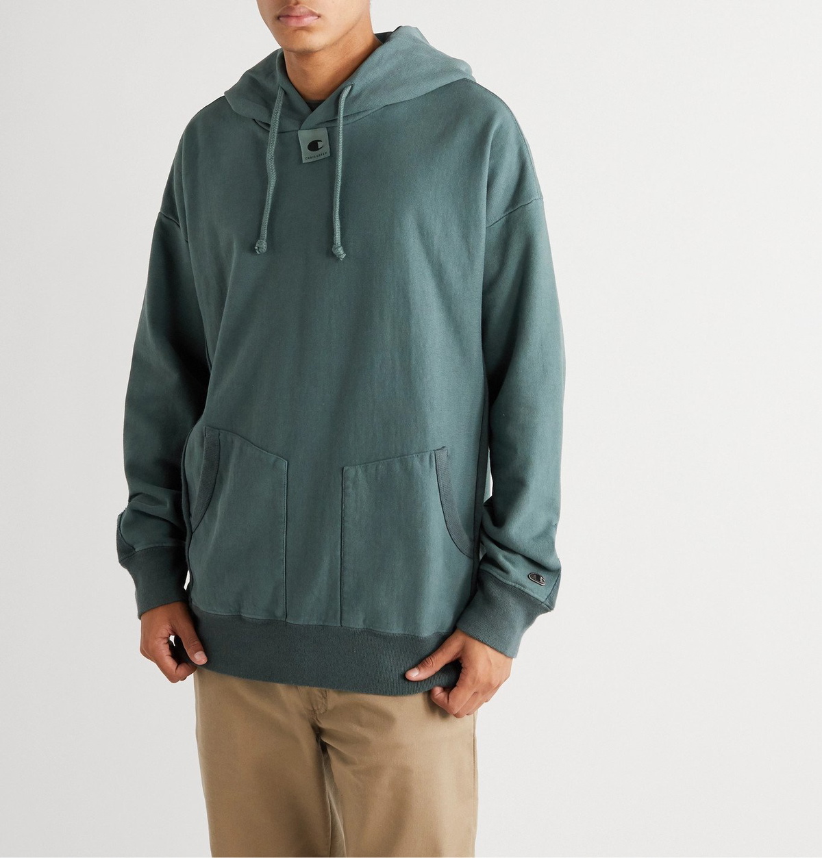 CHAMPION - Craig Green Garment-Dyed Loopback Cotton-Blend Jersey