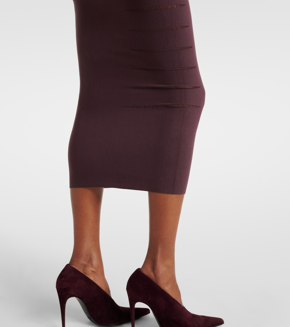 Wolford Slash one-shoulder midi dress