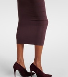 Wolford Slash one-shoulder midi dress