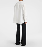 Alexander McQueen Oversized cotton shirt