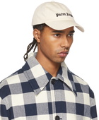 Palm Angels Off-White Logo Cap