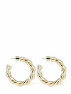 JENNIFER FISHER Twisted Lilly Mini Hoop Earrings