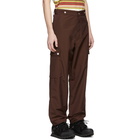 Enfants Riches Deprimes Brown Suspender Cargo Pants