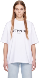 VTMNTS White Logo T-Shirt