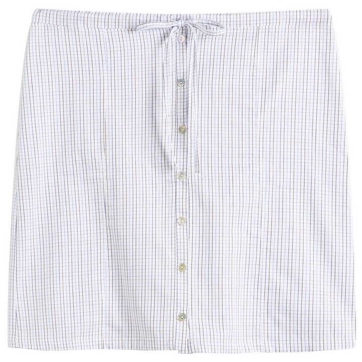 Photo: Fruity Booty Women's Check Skirt in White