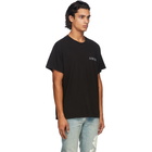 Amiri Black Flowers T-Shirt