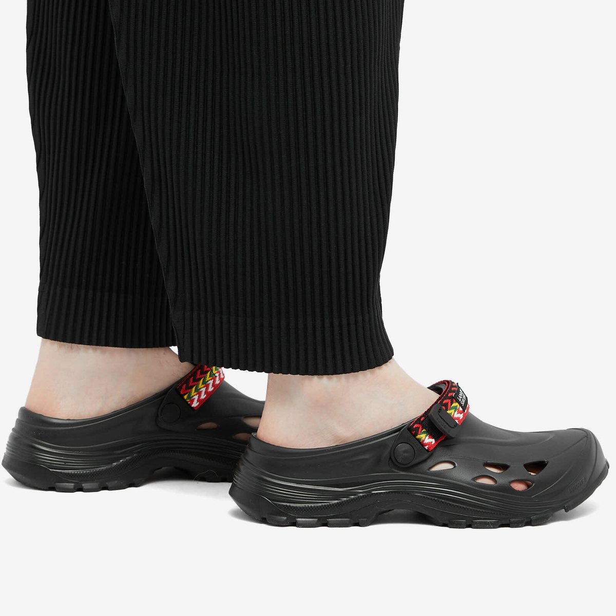 Lanvin x Suicoke Black Mok Curb Mules Men\'s US 9 $350 Retail Luxury Slides NIB Lanvin Men main image 2