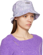 JACQUEMUS Purple 'Le Bob Gadjo' Bucket Hat