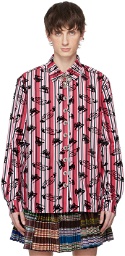 Chopova Lowena Red & Black Guildhall Shirt