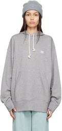 Acne Studios Gray Organic Cotton Hoodie