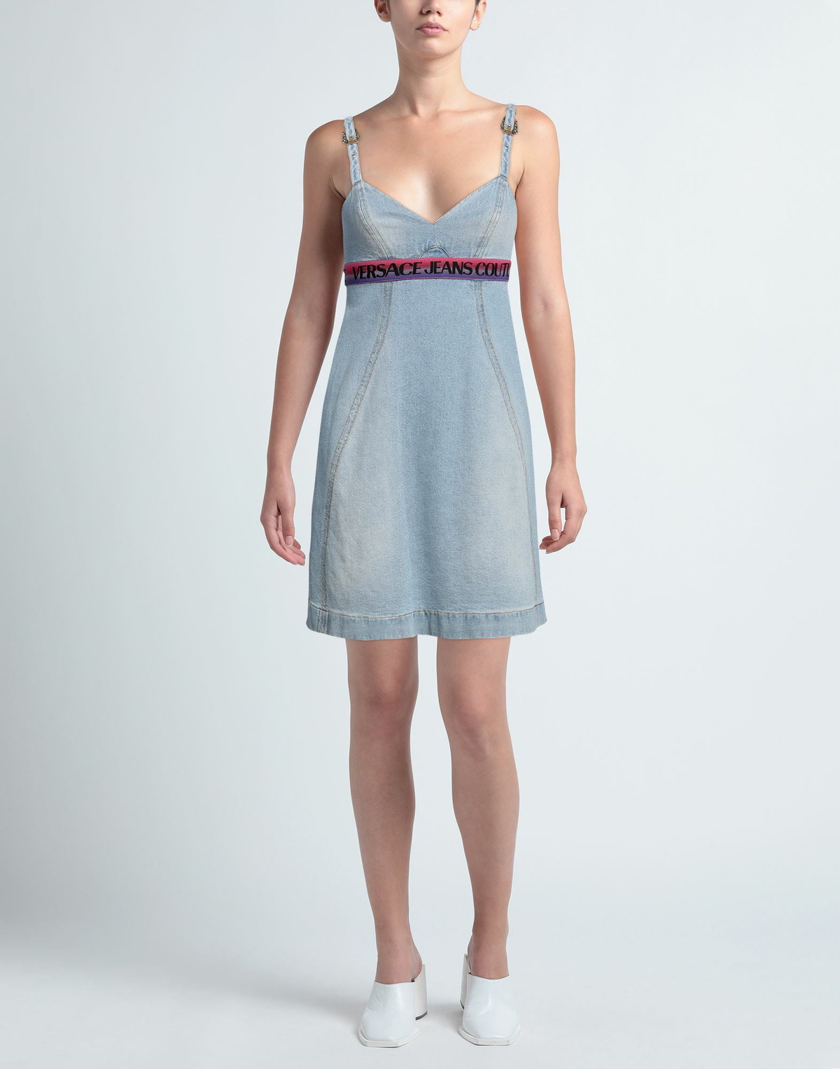 Versace Jeans Couture Womens Mini dress in Blue