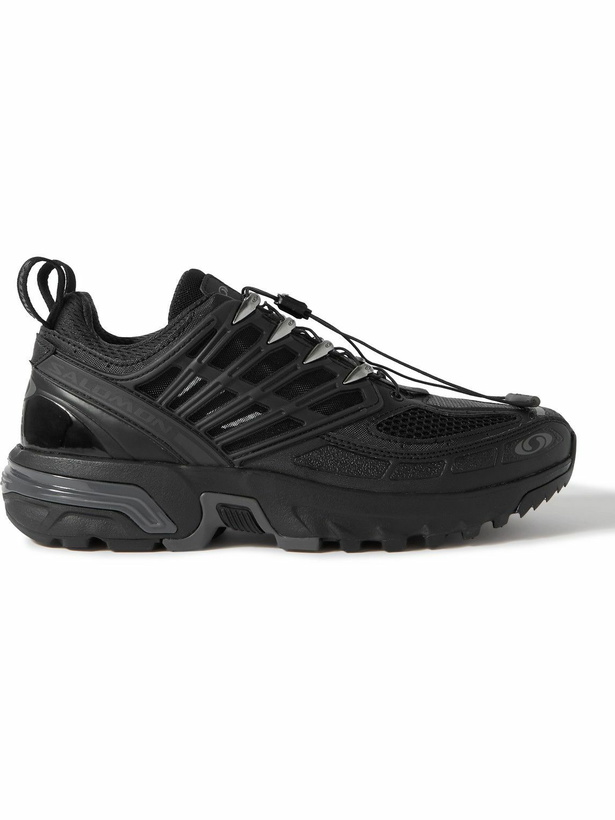 Photo: Salomon - ACS Pro Mesh and Rubber Sneakers - Black