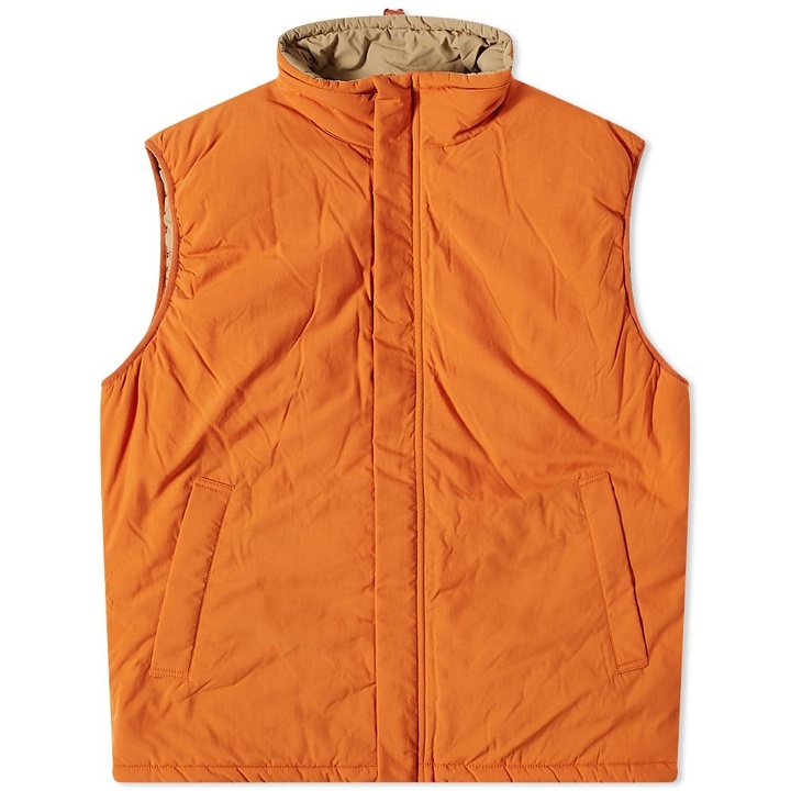 Photo: Beams Plus Men's CORDURA® Nylon MIL Puff Vest in Orange