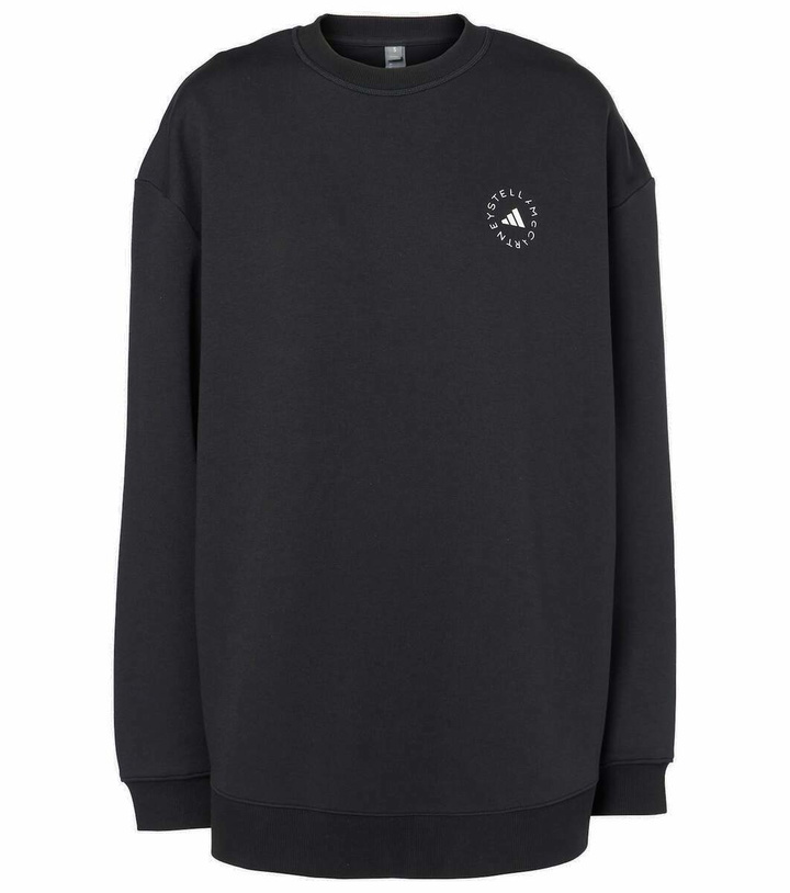 Photo: Adidas by Stella McCartney Oversized cotton-blend fleece sweatshirt