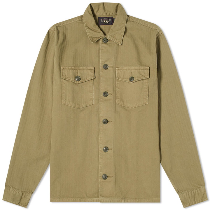 Photo: RRL Barrow Military Overshirt