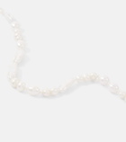 Simone Rocha Legato pearls and faux pearl necklace