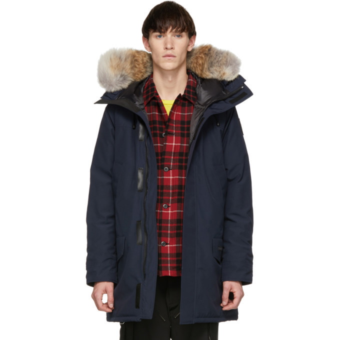 Photo: Canada Goose Blue Black Label Down Langford Parka