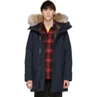 Canada Goose Blue Black Label Down Langford Parka