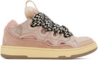 Lanvin Pink Curb Sneakers