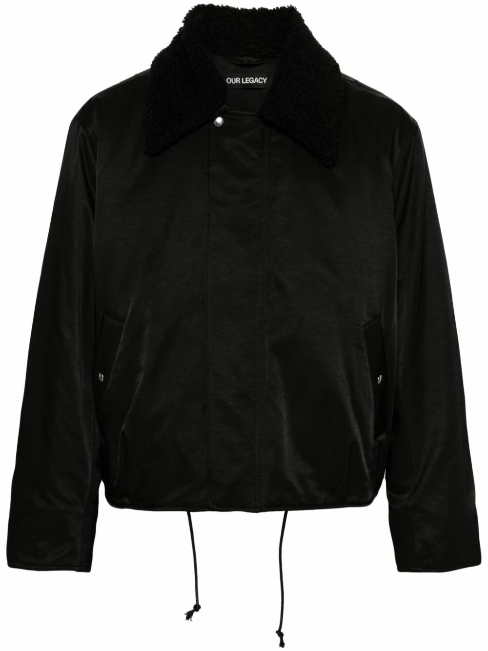 OUR LEGACY Black Ace Bomber Jacket Our Legacy