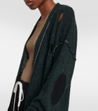 MM6 Maison Margiela Oversized alpaca-blend cardigan