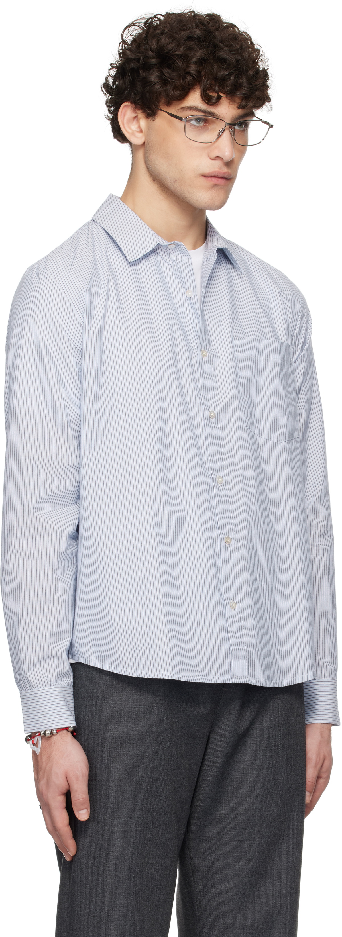 Paloma Wool Blue Boa Shirt