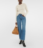 Khaite Hans ribbed-knit cashmere sweater