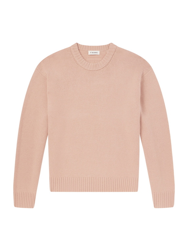 Photo: FRAME - Cashmere Sweater - Orange