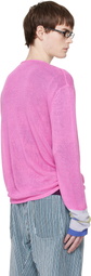 Edward Cuming Pink Limp Wrist Sweater