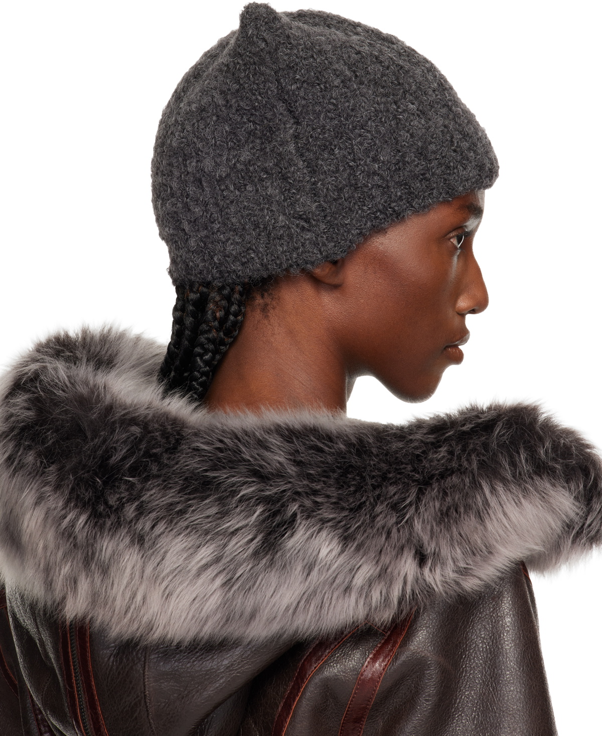KNWLS Gray Precious Beanie