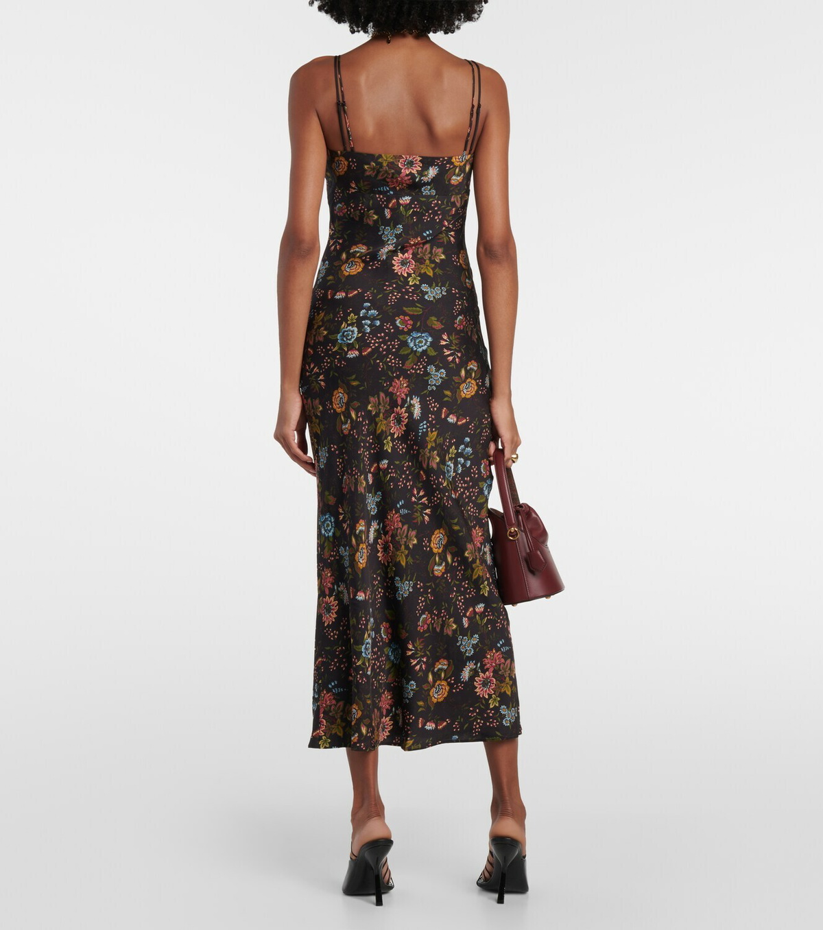 Veronica Beard Bixie floral silk-blend slip dress Veronica Beard