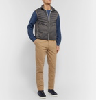 Brunello Cucinelli - Quilted Shell Down Gilet - Gray