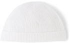 Moncler Enfant Baby White Beanie & Socks Set