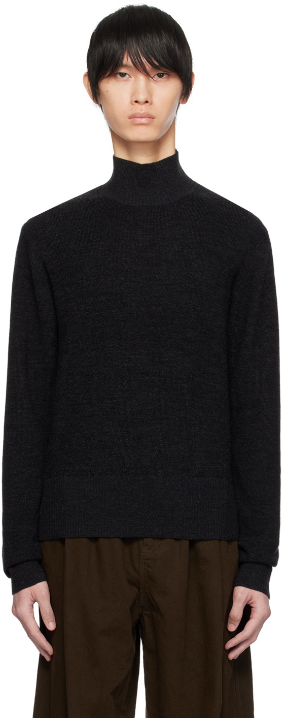 MARK KENLY DOMINO TAN】 Turtle Neck Knit