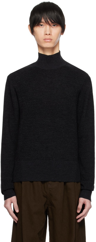 Photo: Mark Kenly Domino Tan Studio Gray Kristopher Turtleneck