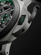 Panerai - Luminor Tourbillion GMT Skeleton Hand-Wound 47mm Titanium and Alligator Watch, Ref. No. PAM00768