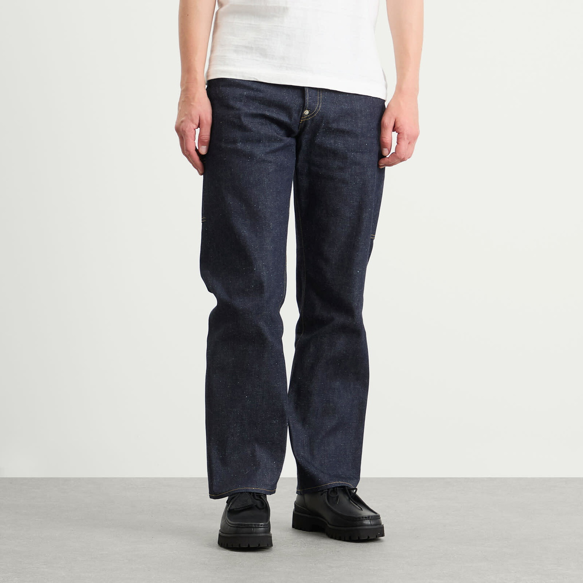 Human Made Men's Past Straight Denim Jeans in Indigo