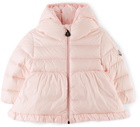 Moncler Enfant Baby Pink Down Odile Jacket